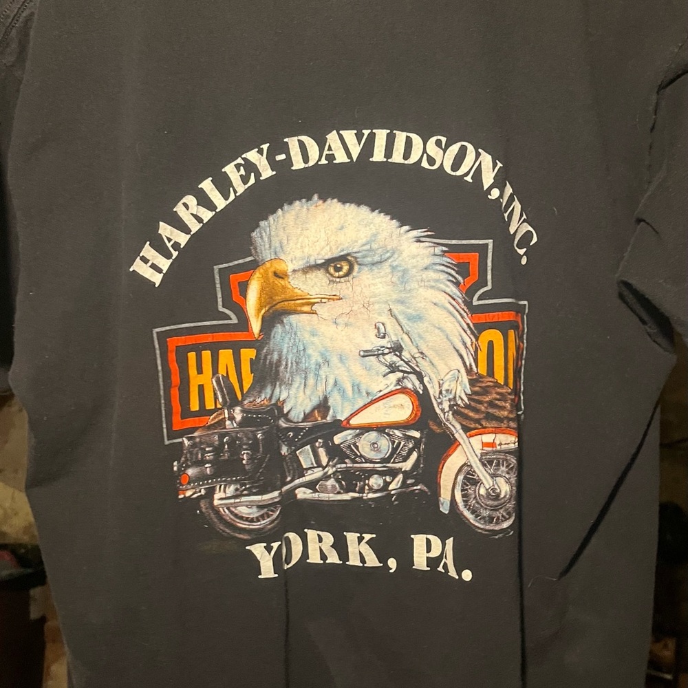Harley Davidson Vintage Pocket Tee